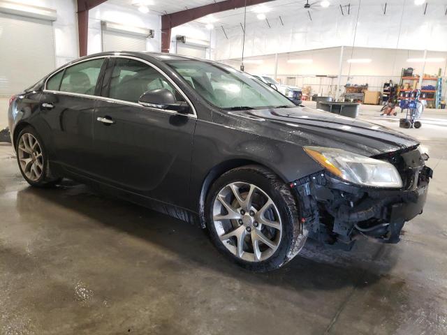 2G4GV5GVXD9157704 - 2013 BUICK REGAL GS CHARCOAL photo 4