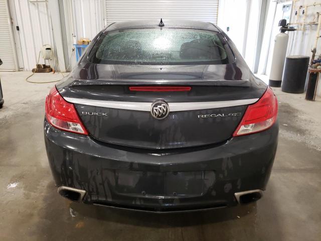 2G4GV5GVXD9157704 - 2013 BUICK REGAL GS CHARCOAL photo 6