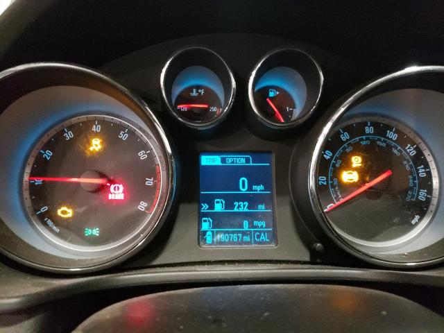 2G4GV5GVXD9157704 - 2013 BUICK REGAL GS Графитовый фото 9