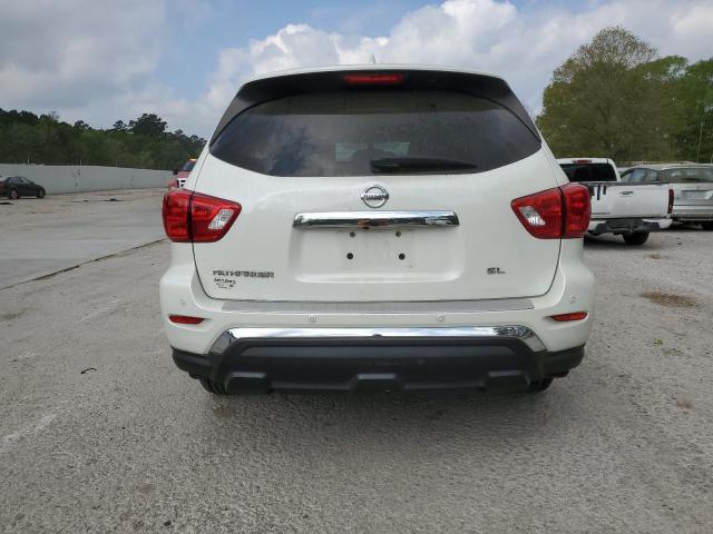 5N1DR2MN0KC602984 - 2019 NISSAN PATHFINDER S WHITE photo 6