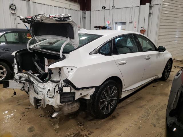 1HGCV1F58NA058075 - 2022 HONDA ACCORD EXL WHITE photo 3