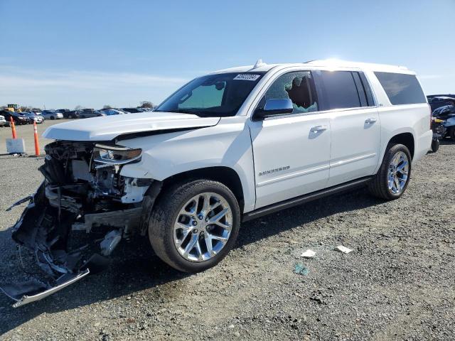 1GNSKJKC3GR195248 - 2016 CHEVROLET SUBURBAN K1500 LTZ WHITE photo 1