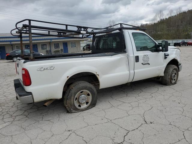 1FTNF21518EB37490 - 2008 FORD F250 SUPER DUTY WHITE photo 3