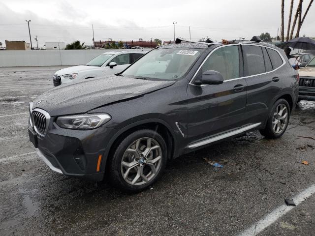 5UX43DP01P9P80472 - 2023 BMW X3 SDRIVE30I GRAY photo 1