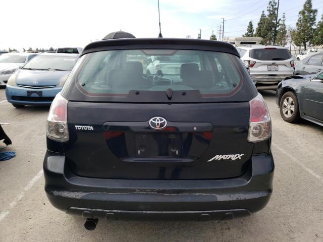 2T1KR32E35C341270 - 2005 TOYOTA COROLLA MA XR BLACK photo 6