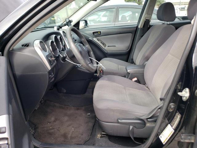 2T1KR32E35C341270 - 2005 TOYOTA COROLLA MA XR BLACK photo 7