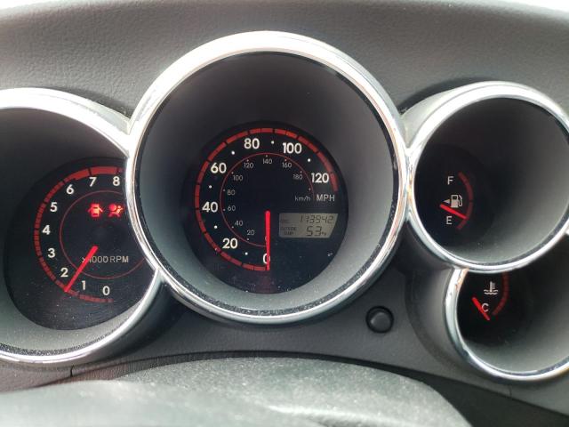 2T1KR32E35C341270 - 2005 TOYOTA COROLLA MA XR BLACK photo 9