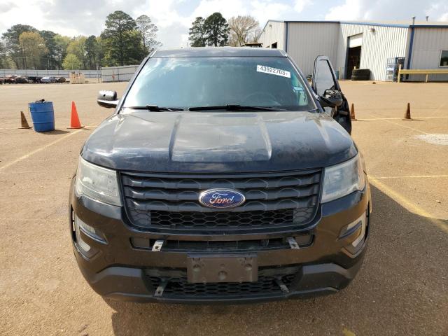 1FM5K8AR0GGC26547 - 2016 FORD EXPLORER POLICE INTERCEPTOR BLACK photo 5