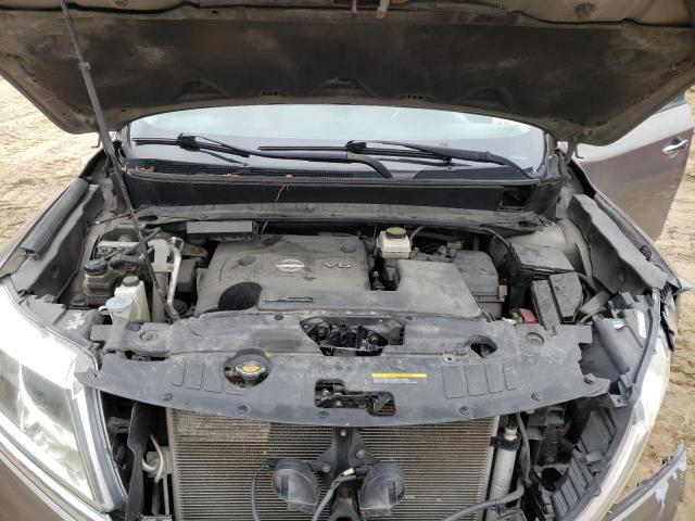 5N1AR2MMXDC679147 - 2013 NISSAN PATHFINDER S BROWN photo 12