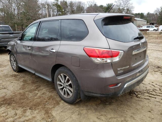 5N1AR2MMXDC679147 - 2013 NISSAN PATHFINDER S BROWN photo 2