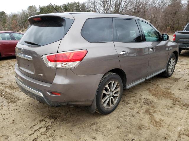 5N1AR2MMXDC679147 - 2013 NISSAN PATHFINDER S BROWN photo 3