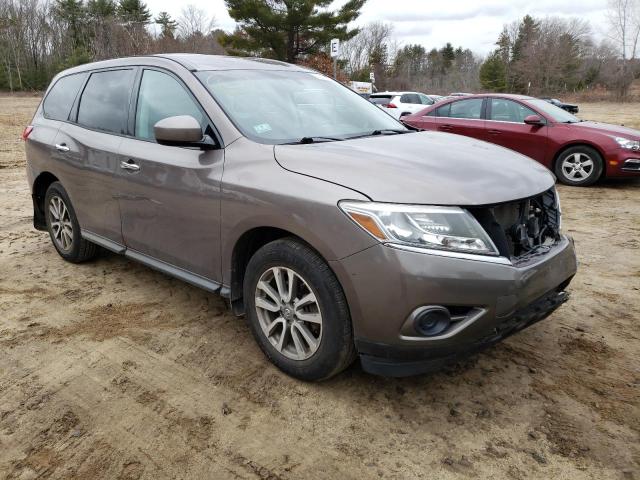 5N1AR2MMXDC679147 - 2013 NISSAN PATHFINDER S BROWN photo 4