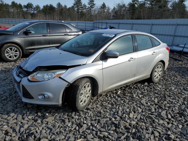 1FAHP3F2XCL441796 - 2012 FORD FOCUS SE SILVER photo 1