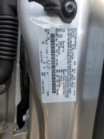 1FAHP3F2XCL441796 - 2012 FORD FOCUS SE SILVER photo 12