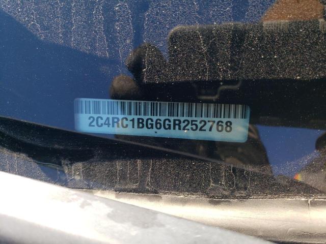 2C4RC1BG6GR252768 - 2016 CHRYSLER TOWN & COU TOURING თეთრი ფოტო 13