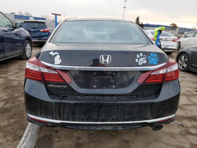 1HGCR2F34HA146344 - 2017 HONDA ACCORD LX BLACK photo 6