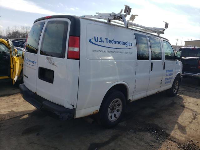 1GCUGADX6A1130743 - 2010 CHEVROLET EXPRESS G1 WHITE photo 3