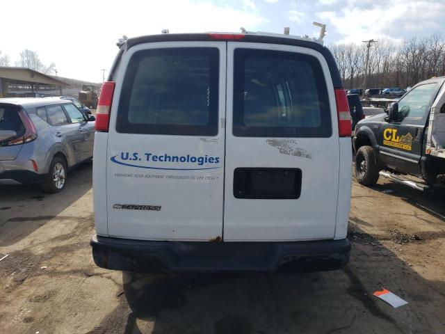 1GCUGADX6A1130743 - 2010 CHEVROLET EXPRESS G1 WHITE photo 6