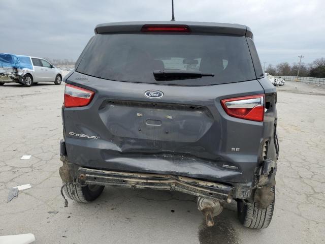 MAJ3S2GE9LC342494 - 2020 FORD ECOSPORT SE ნაცრისფერი ფოტო 6