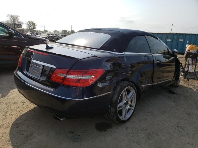 WDDKK5KF7CF171398 - 2012 MERCEDES-BENZ E 350 BLUE photo 3