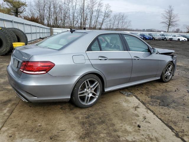 WDDHF8JB5EA973950 - 2014 MERCEDES-BENZ E 350 4MATIC SILVER photo 3