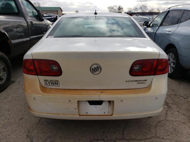 1G4HD57207U124425 - 2007 BUICK LUCERNE CXL WHITE photo 6