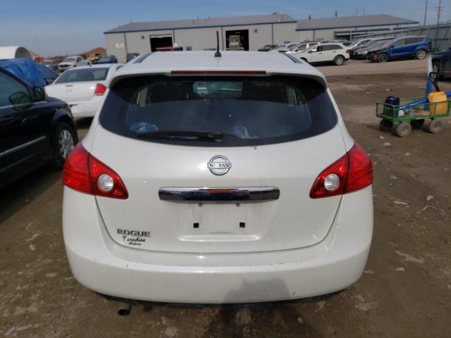 JN8AS5MT8DW026269 - 2013 NISSAN ROGUE S WHITE photo 6