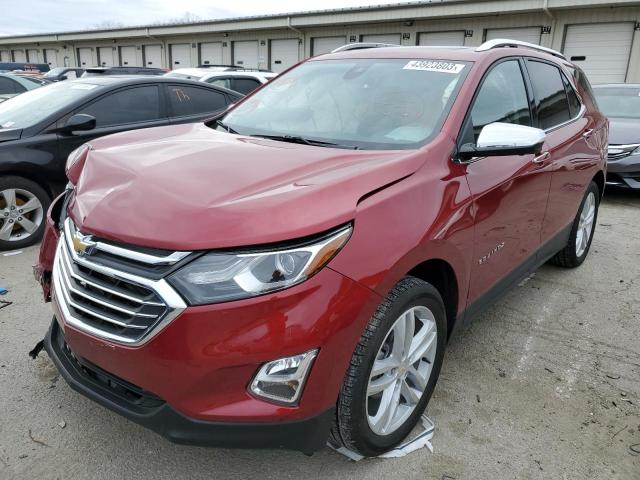 2GNAXXEV8M6130867 - 2021 CHEVROLET EQUINOX PREMIER RED photo 1