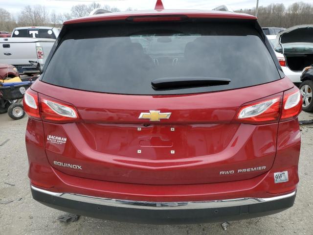 2GNAXXEV8M6130867 - 2021 CHEVROLET EQUINOX PREMIER RED photo 6