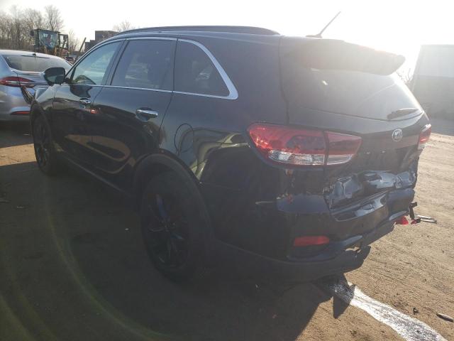 5XYPGDA52KG583289 - 2019 KIA SORENTO LX BLACK photo 2