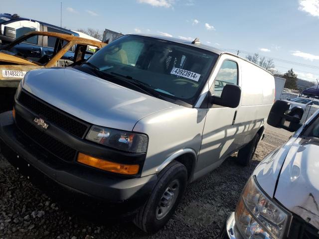 1GCWGAFP3M1154914 - 2021 CHEVROLET EXPRESS G2 SILVER photo 1