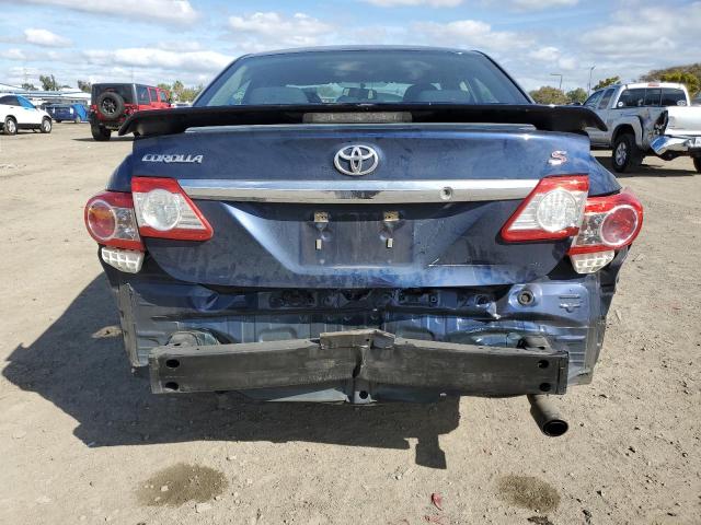 5YFBU4EE8DP218966 - 2013 TOYOTA COROLLA BASE BLUE photo 6