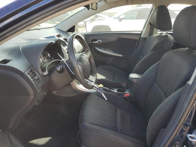 5YFBU4EE8DP218966 - 2013 TOYOTA COROLLA BASE BLUE photo 7
