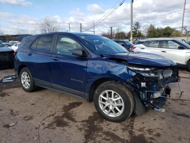 3GNAXHEG0PL165765 - 2023 CHEVROLET EQUINOX LS BLUE photo 4