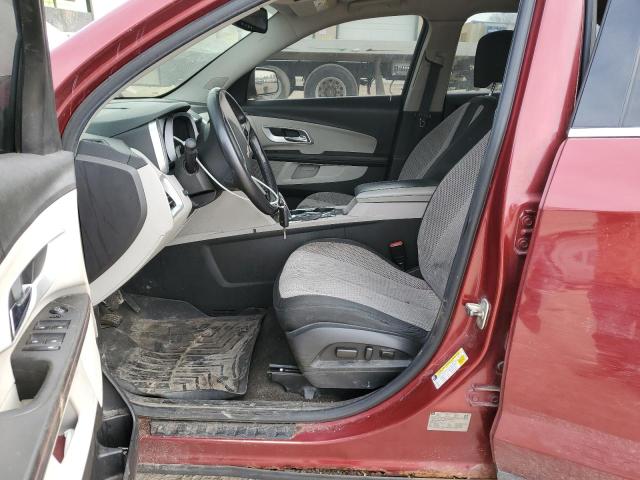 2CNALDEW6A6396469 - 2010 CHEVROLET EQUINOX LT BURGUNDY photo 7