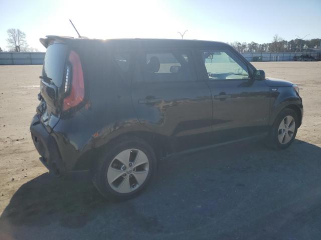 KNDJN2A21E7053712 - 2014 KIA SOUL BLACK photo 3