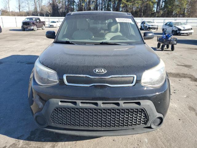 KNDJN2A21E7053712 - 2014 KIA SOUL BLACK photo 5