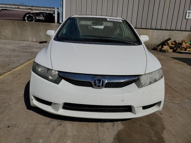 19XFA1F87BE020136 - 2011 HONDA CIVIC EX WHITE photo 5