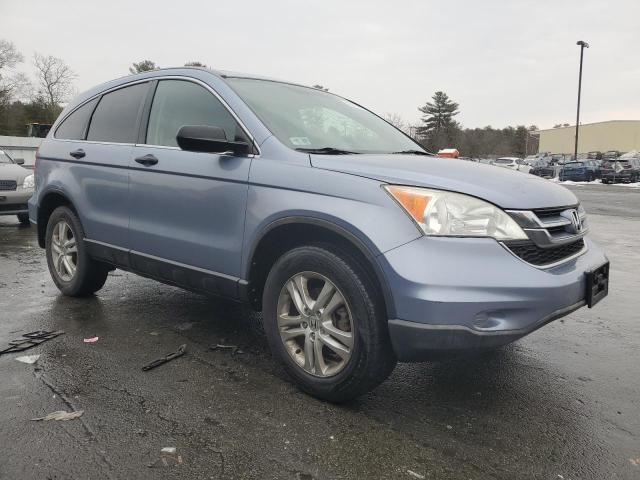 JHLRE4H56BC008401 - 2011 HONDA CR-V EX BLUE photo 4