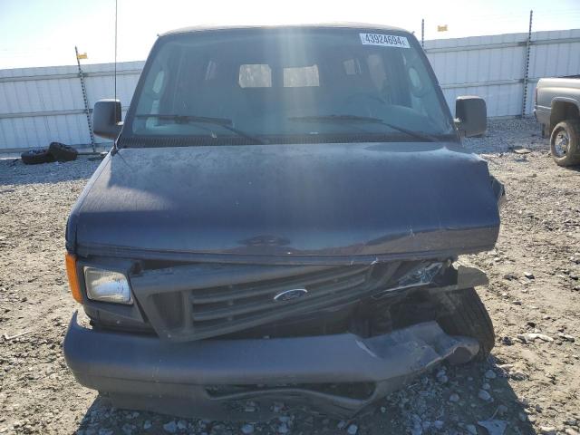 1FBSS31L06DA37973 - 2006 FORD E350 E350 SUPER DUTY WAGON BLUE photo 5