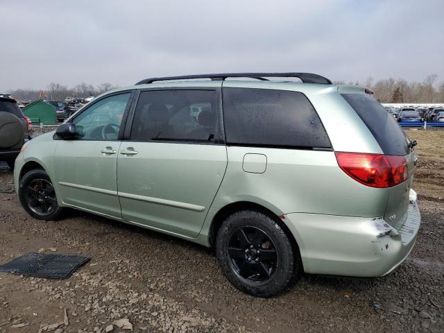 5TDZA23C26S574191 - 2006 TOYOTA SIENNA CE TURQUOISE photo 2