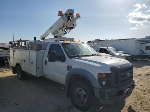 1FD4F46Y48EE00030 - 2008 FORD F450 SUPER DUTY WHITE photo 4