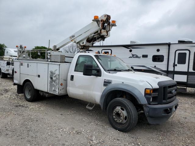 1FD4F46Y78EE09658 - 2008 FORD F450 SUPER DUTY WHITE photo 4