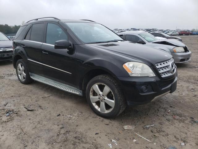 4JGBB8GB6BA694730 - 2011 MERCEDES-BENZ ML 350 4MATIC BLACK photo 4