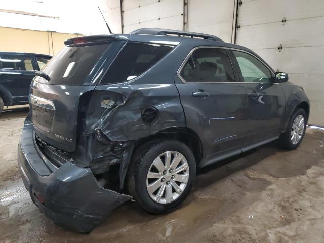 2CNFLDEY5A6370520 - 2010 CHEVROLET EQUINOX LT GRAY photo 3