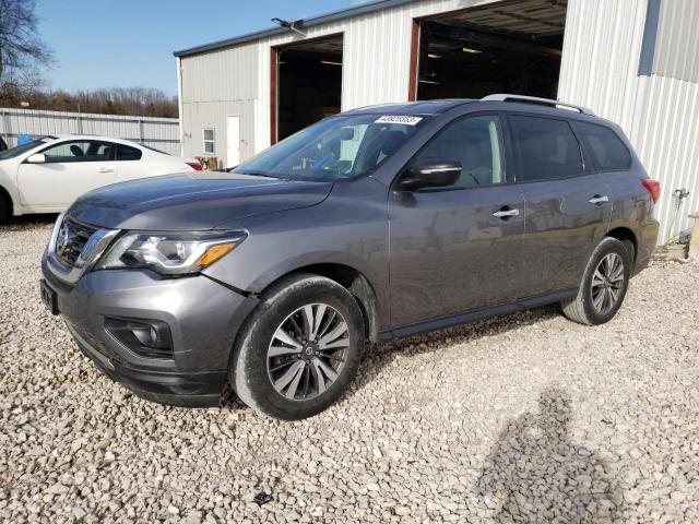 5N1DR2MN8HC673391 - 2017 NISSAN PATHFINDER S GRAY photo 1