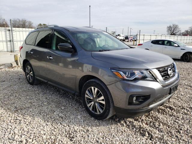 5N1DR2MN8HC673391 - 2017 NISSAN PATHFINDER S GRAY photo 4
