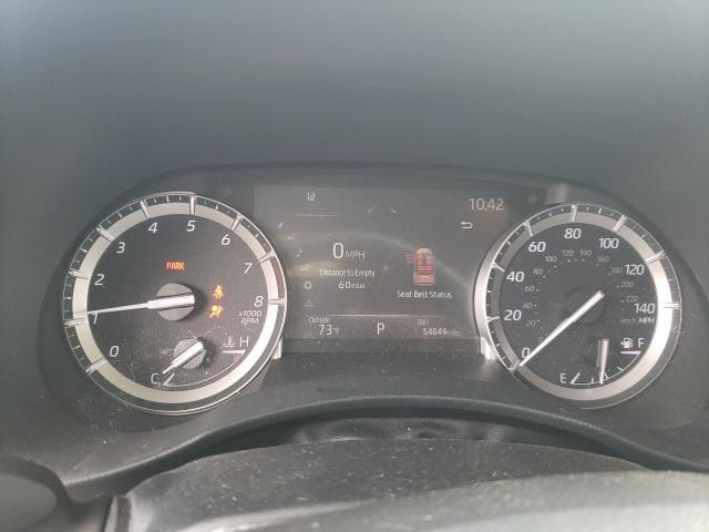 5TDGZRAH0NS140356 - 2022 TOYOTA HIGHLANDER XLE CHARCOAL photo 9