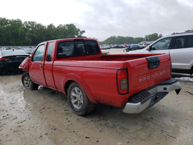 1N6DD26S11C392414 - 2001 NISSAN FRONTIER KING CAB XE RED photo 2