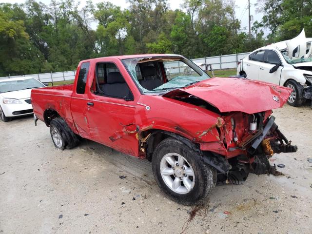 1N6DD26S11C392414 - 2001 NISSAN FRONTIER KING CAB XE RED photo 4